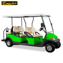 CE genehmigt 6 Sitze Elektro Golf Cart Custom Golf Auto Buggy zum Verkauf